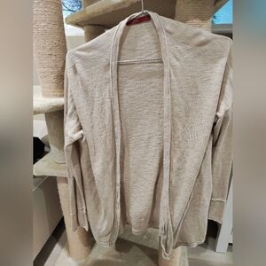 Beige Women's Cardigan Size S